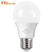 FSL佛山照明 LED灯泡家用商用球泡E27螺口5W黄光10支装