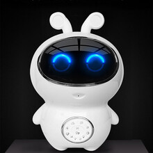 小白小谷陪伴儿童智能机器人wifi早教学习机多功能语音对话玩具 白色