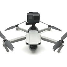 适用于DJI大疆Air 2S上置拓展支架1/4螺丝GoPro360转接座LED灯一镜到底长镜头拍摄 大疆Air 2S/Air 2上置支架转接座