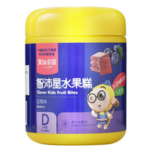 果仙多维智沛星蓝莓味水果糕120g紫色升级