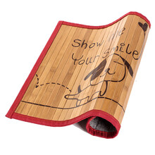 憨憨乐园 狗狗凉席宠物垫子夏天降温席子泰迪窝垫竹席窝夏季狗狗用品L号