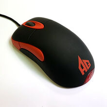 主播同款IO1.1穿越火线cf职业微软ie3.0游戏电竞有线鼠标lo 1.1黑色AG类肤版 套餐一