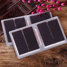 阿胶块阿胶片熬制阿胶糕原料块山东正宗牛皮熬制黄明胶块阿胶粉 四连版半斤装