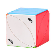 奇异 枫叶金字塔不规则异形风火轮魔方儿童幼儿园套装初学者比赛异型魔方玩具 枫叶-实色