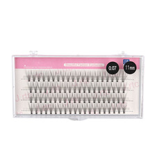 0.07粗度嫁接假睫毛朵毛婴儿直毛婴儿弯毛自然浓密嫁接朵毛超大量 婴儿直毛9毫米 三盒