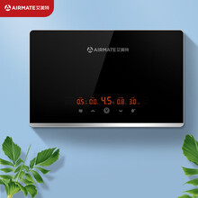 艾美特 AIRMATE 即热式电热水器 家用速热式热水宝 免储水集成竖式洗澡机 经典黑 厂送 EH8521-A01