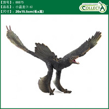 英国CollectA我你他史前侏罗纪恐龙模型玩具认知霸王龙暴翼龙合集 88875小盗龙2020新款