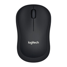 罗技（Logitech）B220 企业版 鼠标 无线鼠标 办公鼠标 静音鼠标 对称鼠标 黑色 带无线2.4G接收器