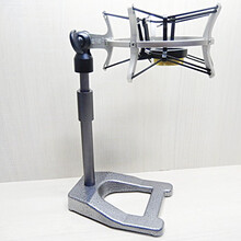 森海塞尔用MK4防震架MK8减震架纽曼TLM102 103 107 147话筒电容麦 款一+桌面支架