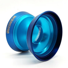 WILL YYF悠悠球  1A死睡眠溜溜球专业竞技双金属镶环设计YOYOFACTORY 湖蓝色蓝镶环