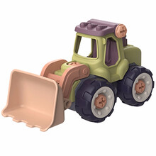 儿童仿真组装推土机军事拼装坦克飞机模型DIY 可拆卸螺母工程车惯性滑行挖掘机运输车男女孩益智玩具礼物 拆装推土机