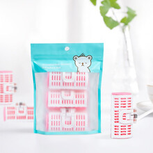 小熊安迪 免烫卷发器懒人神器卷发固定器 定型蓬松刘海卷发筒长短不伤发自粘型（3件装）