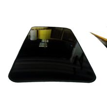 汽车贴膜仿真天窗贴纸车顶膜全景贴膜高亮改装天窗膜假天窗亮黑膜 【膜+胶条】83*45cm