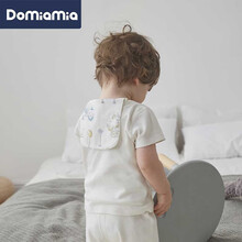 Domiamia宝宝吸汗巾婴儿夏天隔汗巾幼儿园儿童垫背巾纱布薄 2件装 守护分队 24*46