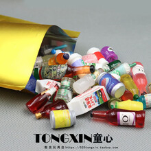 迷你微缩食玩娃娃超市瓶食物水果蛋糕盲袋模型玩具场景小摆件 盲袋8个微缩瓶子不重复 送1个盘子