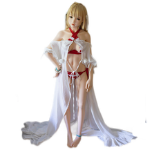 猫娃娃仿真实体娃娃智能女朋友日本二次元小实体娃娃小胸小型娃娃男用实体娃娃自慰非充气娃娃陪伴机器人娃娃 身高120cm