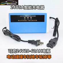 24V3A电瓶充电器智能车游乐场碰碰车洗地机24V5A充电器 24V5A