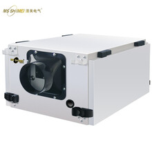 湿美（MSSHIMEI）吊顶管道式除湿机壁挂式大功率车间地下室管道抽湿机 SMS-20KG