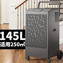 Bures工业除湿机大功率抽湿机除湿量地下室除湿器车间仓库除湿气商用干燥机别墅大面积防潮 145升/天 基础款