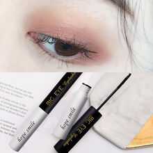 【3秒上妆】ins超火细刷头眼睫毛膏防水拉长不晕染学生防汗套装 细刷头睫毛膏 +网红唇釉