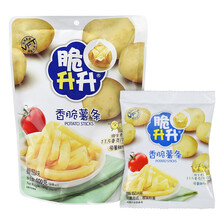 超市	脆升升香脆马铃薯薯条100g大包装办公食休闲零食鲜切薯条番茄味100g*1包