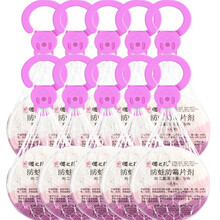 樱之花防蛀防霉片挂袋家用室内衣物防蛀防霉防潮可挂式网袋衣柜去味驱虫替代樟木球自然香樟脑家用球驱虫 芳香网袋80g*10袋