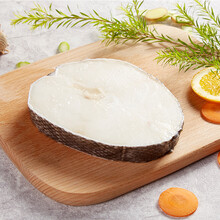 正宗法国新鲜银鳕鱼辅食深海鳕鱼片冷冻雪鳕鱼排500g  广纳力驰