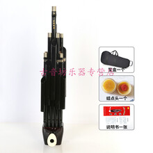 笙初学者精品紫竹方笙14簧17簧21圆笙专业演奏加键扩音笙 14簧全黑镶箍专业木斗笙