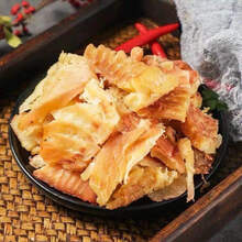 碳烤鱿鱼丝500g-250g 手撕风琴鱿鱼片即食海鲜零食舟山特产 鱿鱼碎块一斤