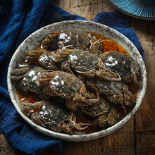 醉毛蟹900g醉蟹开罐即食酱油蟹腌螃蟹酱香罐装醉河蟹宁波海鲜 醉蟹900克【毛蟹大桶装】
