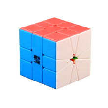 枫叶魔方 魔方格枫叶异形魔方顺滑魔方趣味儿童玩具 实色SQ1