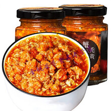 【真蟹黄】蟹黄酱秃黄油蟹肉大闸蟹粉螃蟹拌饭即食蟹膏瓶装蟹黄油 500克纯蟹黄(家庭2瓶装)