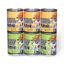 嘟嘟贝狗罐头鸡牛肉湿粮泰迪狗粮拌饭狗零食通用湿粮主粮伴侣营养均衡 鸡牛混搭6罐