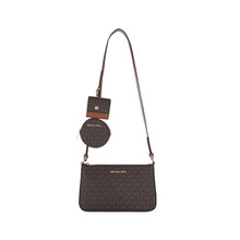 迈克·科尔斯（MICHAEL KORS） MK女包  JET SET TRAVEL系列配皮棕色三合一单肩包35S1GTVC3B BROWN