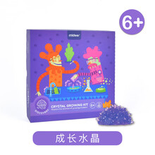 弥鹿同款疯狂实验室儿童科学小实验材料套装幼儿探索类玩具diy 成长水晶【小套】 单一主题实验