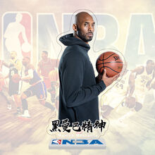 NBA球星大立牌 詹姆斯库里欧文科比哈登周边人形摆件 送男生礼物 科比立牌3号