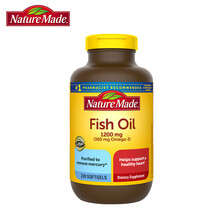 Nature Made天维美 无腥味深海鱼油液体软胶囊 全家分享装220粒/瓶  欧米伽3