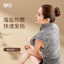 科爱 海盐热敷包艾灸电加热腰部披肩粗盐粒风湿电热护肩艾灸热敷袋盐袋子盐包肩膀理疗 海盐套装