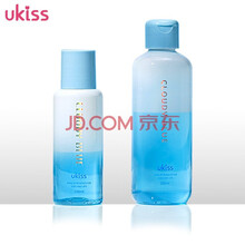 UKISS睫毛打底膏纤长定型睫毛卷翘防水塑形不脱妆细刷 云水之蓝眼唇卸妆液100ml