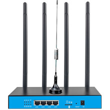 新疆西藏云南广西全国可用无线4G路由器家用电视增强版全网通电信流量户外直播车载金波罗移动路由器免安装 4G路由器家用增强版+6个月套餐