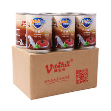 [店铺推荐]狗狗零食罐头泰迪金毛幼犬小型训练奖励牛肉拌饭湿粮375g*6罐 牛肉味 375g*6罐