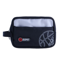 色格 手机收纳包便携充电宝保护袋移动硬盘防震包便携手提多功能数码配件包防摔 A款(小号)黑色