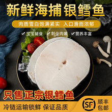 【顺丰速运】银鳕鱼 银鳕鱼 银鳕鱼辅食鳕鱼中段100克 珍鲁赤尔 100克装(尝鲜装) 银鳕鱼
