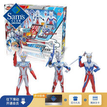 灵动创想 奥特英雄豪华声光大套装 光之巨人 儿童玩具 奥特曼 泰迦 泽塔 赛罗