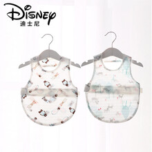 迪士尼(Disney)肚兜婴儿护肚宝宝兜兜纯棉四季通用新生儿衣服夏季初生夏薄款的 满印小熊+满印小鹿 73cm(73cm(4-12个月))