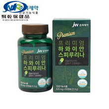 韩国代JW 夏威夷螺旋藻咀嚼片 加节抵免疫含片420mg x 90粒