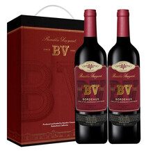 国际	
法国原瓶原装进口红酒 璞立酒庄 BV红酒 波尔多混酿红葡萄酒 750ml*2双支装