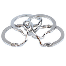 锌合金魔金puzzle魔锁鲁班锁益智玩具烧脑高难度魔球转针笼中星魔戒 戒指