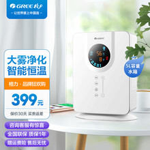 格力（GREE）加湿器5L大水箱负离子智能恒湿静音办公室卧室婴儿家用带香薰盒加湿SCK-50X60b