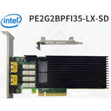 Intel英特尔SILICOM网卡PE210G2BPI40-T万兆电口BYPASS三年质保 PE2G2BPFI35-SD